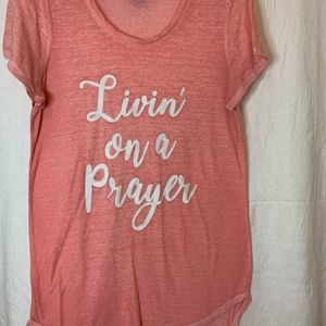 Delusional Women’s See Threw Short Sleeve T-Shirt Size M